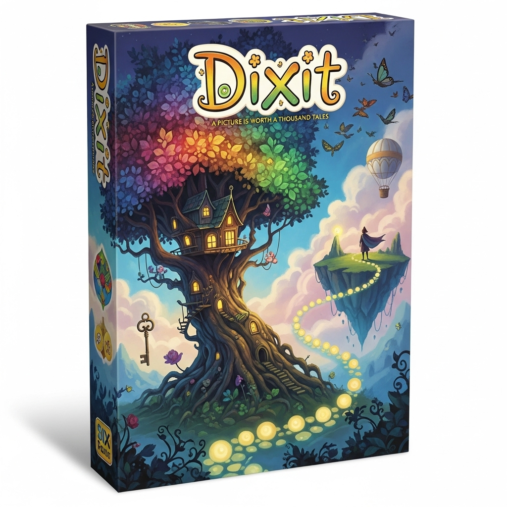 Caja del juego de mesa Dixit